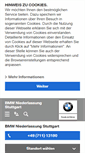 Mobile Screenshot of bmw-stuttgart.de